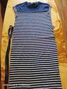 Sukienka damska r.38, długa, marynarska prosta