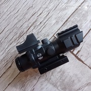 luneta kolimator  acog Rhino 4x32 asg + aluminiowy chwyt przedni 