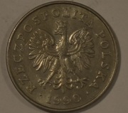 Moneta 100 zł 1990 rok. Nie czyszczona 