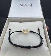 APART Bransoletka z żółtego złota i brylantem (diament) - serce 109.803/B