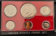 Mint set Zestaw monet proof USA 1977