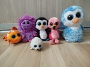 Zestaw pluszaków dla dzieci ze świecącymi oczami, Ty