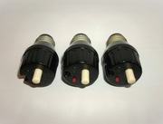 STARE BEZPIECZNIKI ELEKTRYCZNE - 3 sztuki - vintage PRL CCCP