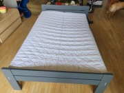 Stelaż do łóżka i materac 140x200 Agata meble 