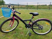 Rower 24 cale dla dziewczynki