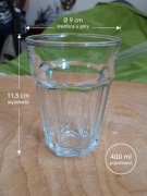 Szklanka do napojów 400 ml
