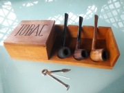 Fajki do palenia tytoniu Bruyere Garantie podst. drewniana akcesoria 3szt