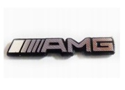 Naklejka Znaczek MERCEDES AMG Emblemat Kluczyk Pilot logo 35x4mm ALUMINIUM