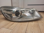 Reflektor Prawy Skoda Octavia II Lift 2010 Lampa Przednia ORYGINAŁ UŻYWANY