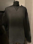 ZARA bluza wdzianko casual dresy oversize gruba duża szara ombre