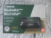 Ładowarka akumulatorów Parkside PDSLG 20 B1 podwójna 20V 4,5Ah