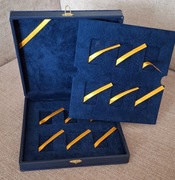 Eleganckie Etui na 12 sztabek kolekcjonerskich 19x19cm