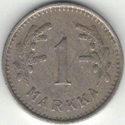 Finlandia 1 markka marka 1937 21 mm nr 2