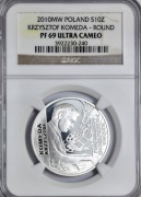 10 złotych 2010 Krzysztof Komeda - NGC PF69