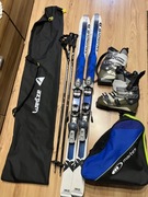 Salomon narty X-WING T + buty + kijki komplet