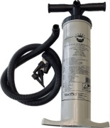 Pompka do materaca basenu pontonu sup deski Wehncke Dual Action 4 końcówki