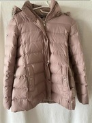 Jasnoróżowa kurtka Tommy Hilfiger – ocieplana.