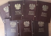 50zł-100zł Monety Polski Ludowej w Klaserze