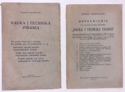 Kazimiera Bakszewiczowa–Nauka i technika pisania+Dopełnienie