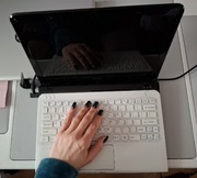 Notebook Sony Vaio 11,6" kolor biały komplet