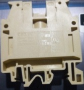 ZŁĄCZKA SZYNOWA ZUG NA SZYNĘ TH35 35MM BEŻOWA