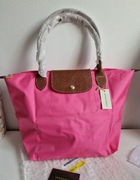 Róż / pikn torebka LONGCHAMP roz L