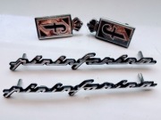 Peugeot 406 coupe 306 cabrio emblemat zestaw