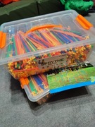 Klocki konstrukcyjne Bamp słomki - 1600 el.