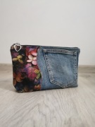 Kosmetyczka Luna hand made jeans   