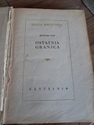 książka z 1954r "ostatnia granica" Howard Fast stan db