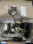 Zestaw lamp niskonapięciowych 12 V,oprawy halogenowe, transformator, kabel