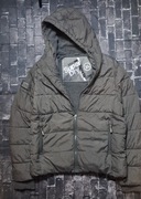 SUPERDRY PUFFER SPORTS KURTKA OCIEPLANA MĘSKA Z KAPTUREM LOGO PREMIUM