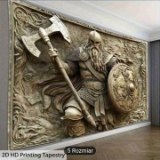 Obraz Wojownika Vikinga