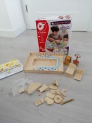 basen np dla pet shop drewniany park wodny