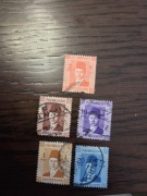 Znaczki pocztowe Egipt 1937 rok.