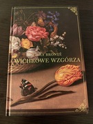 Pięknie oprawiona książka Wichrowe wzgórza 