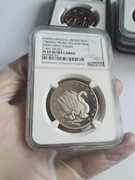 MS67 500 zł 1984 Łabedzie Bocian Nikiel Próba PCGS NGC
