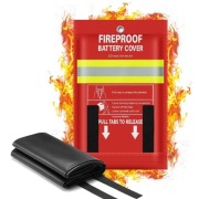 Profesjonalny koc gaśniczy 200 x 300cm do akumulatorów litowych