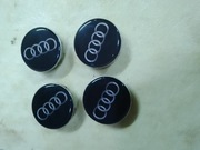 Dekielki kapsle zaślepki znaczki do alusów kół audi 4 sztuki