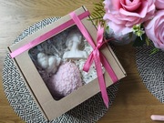 Zestaw Prezentowy Świec Sojowych – Miś, Popiersie, Serce – BOX