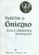 GNIEZNO - STUDIA I MATERIAŁY HISTORYCZNE