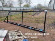 Brama przesuwna rama/stelaż 4mx1,42m, ocynk ogniowy+RAL,5m, 6m, 6,7m, 7,5m
