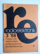 Radioelektronik miesięcznik 3/88  (spis treści na zdjęciu)