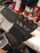 Rękawiczki taktyczne sportowe pięciopalczaste wojsko policja straż miejska