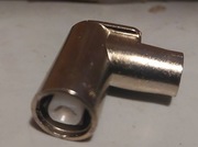 konektor nakręcany uniwersalny kątowy RG-6 WKG żeński