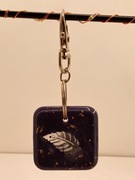 Brelok Nocny Liść z Fakturą  Jedyny na Świecie