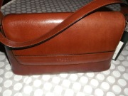 Markowa torebka wizytowa skóra NOWA