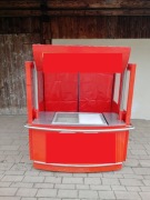 Stoisko z lodami, konserwator , zamrażarka