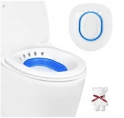 DEANIC Wanna do siedzenia na WC, składana wanna do siedzenia na hemoroidy