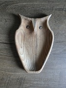 Miseczka drewniana na przekąski wyprzedaż 